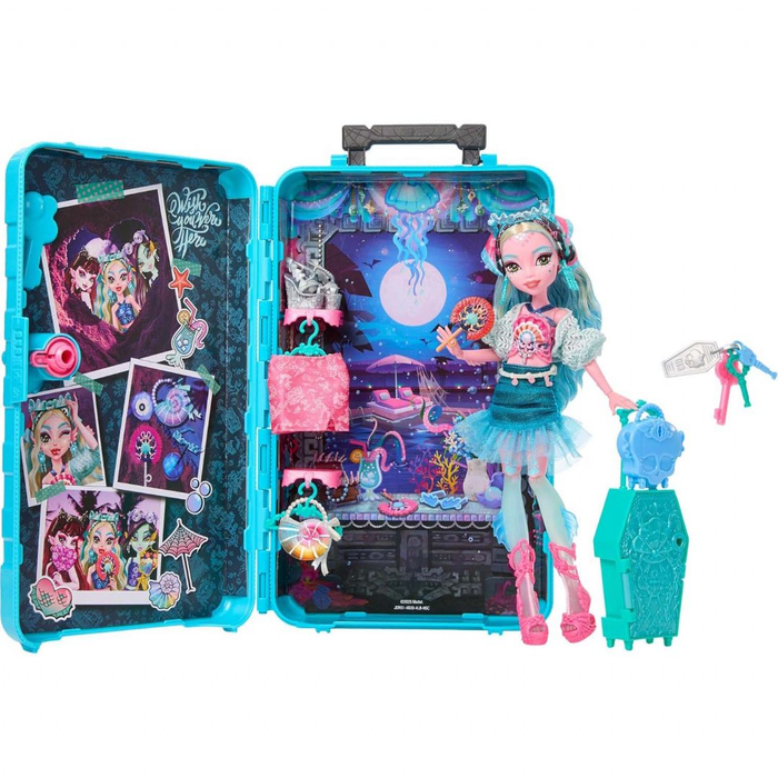 Monster High Skullmate Secrets Lagoona Blue Oasis -nukke