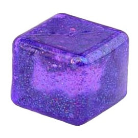 Slow Rise Glitter Cube puristeltava Stressi fidget lelu