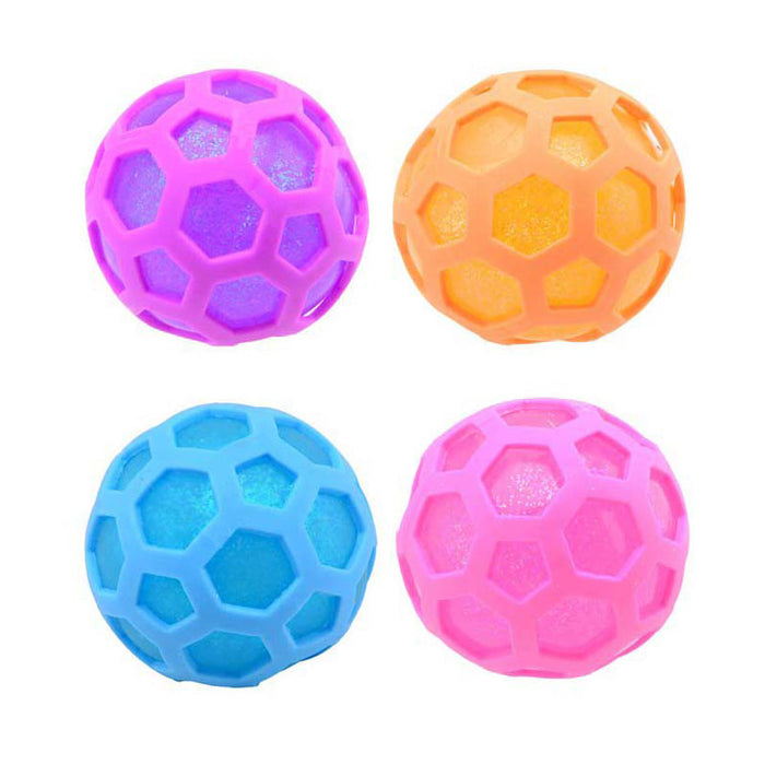 Glitter Squeeze Stressipallo 7cm