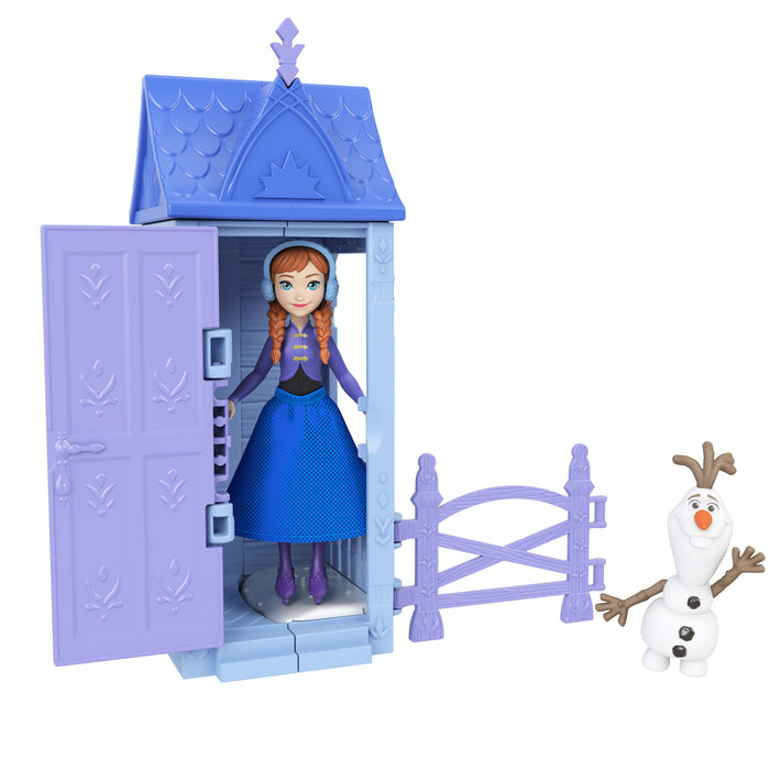 Disney Frozen prinsessa nukke, linna ja tarvikkeet yllätyspakkaus