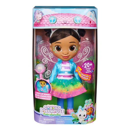 Gabby's Dollhouse Dandelion Magic interaktiivinen nukke 33 cm
