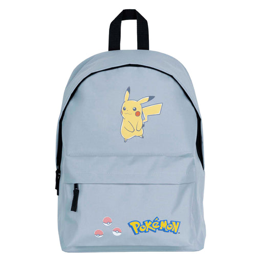 Pokemon harmaa Pikachu koulu Reppu