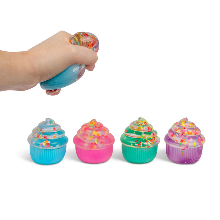 Scrunchems Sugar Cupcake puristelu lelu 1kpl -lajitelma