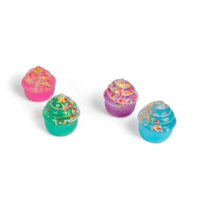 Scrunchems Sugar Cupcake puristelu lelu 1kpl -lajitelma