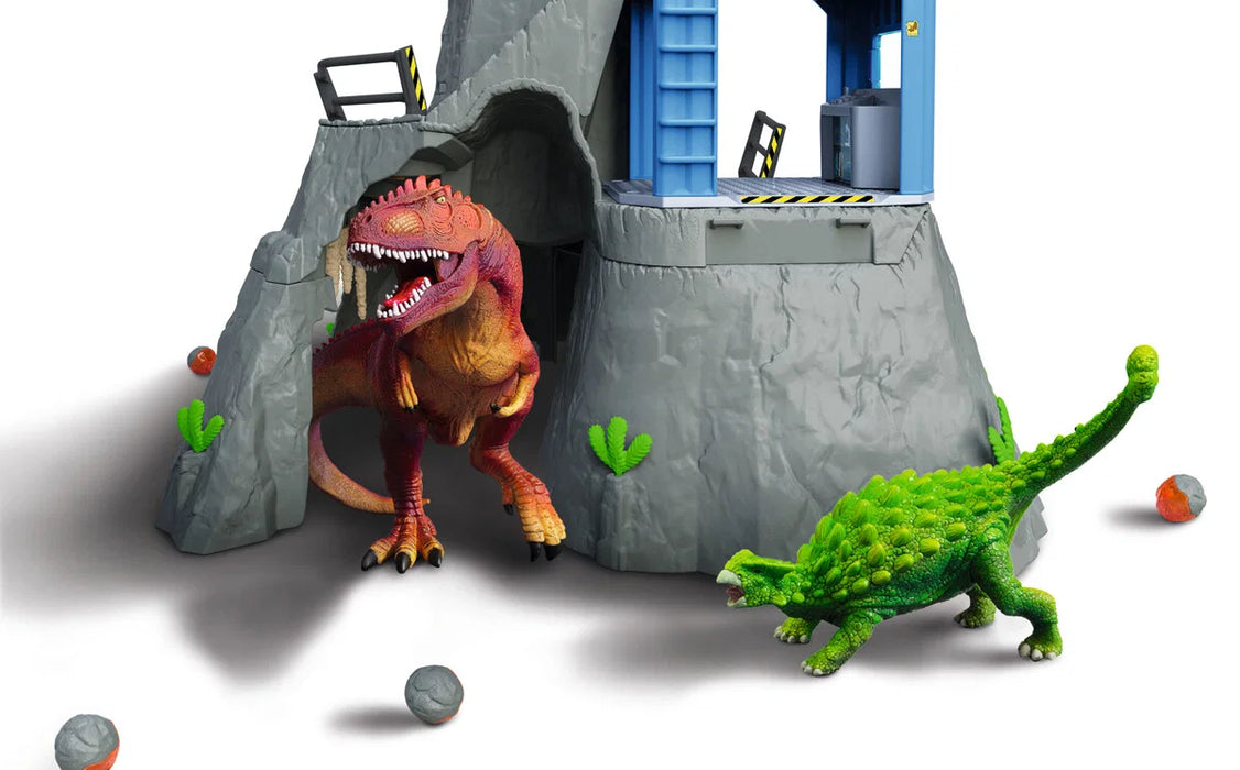 Schleich 42564 suuri Dinosaurus Tulivuoriretkikunta