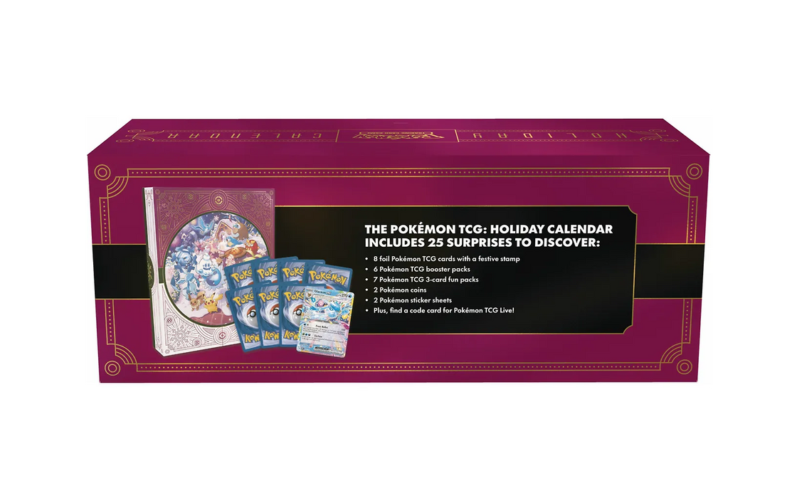 Pokemon TCG Holiday pokemonkortti Joulukalenteri 2025