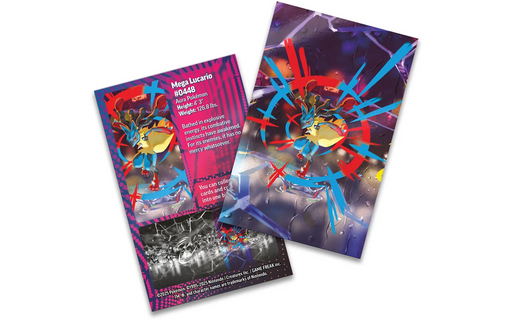 Pokemon Mega Evolution Mega Heroes Mini Tin - Mega Lucario - Ennakko