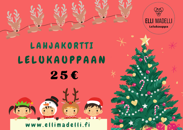 Ilahduta Jouluisella lahjakortilla