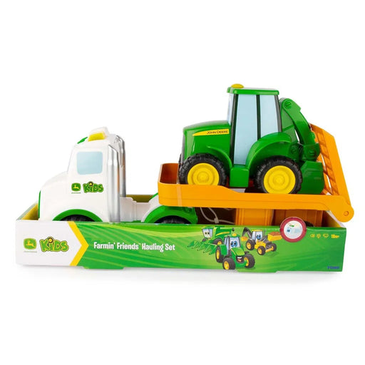 John Deere Traktori ja Kuljetusrekka äänillä ja valoilla 18kk+