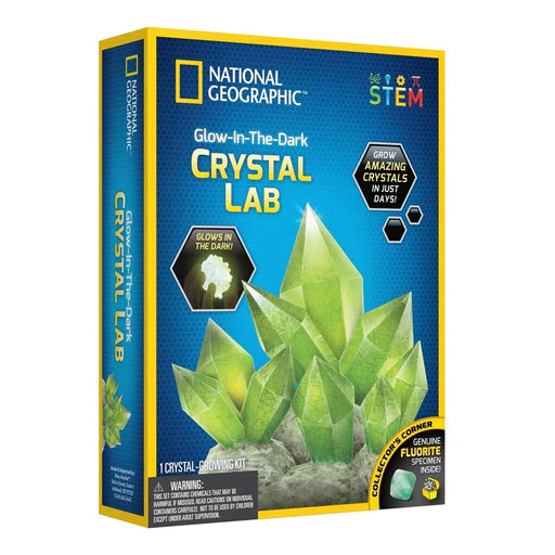 National Geographic Kristalli laboratorio - loistaa pimeässä!