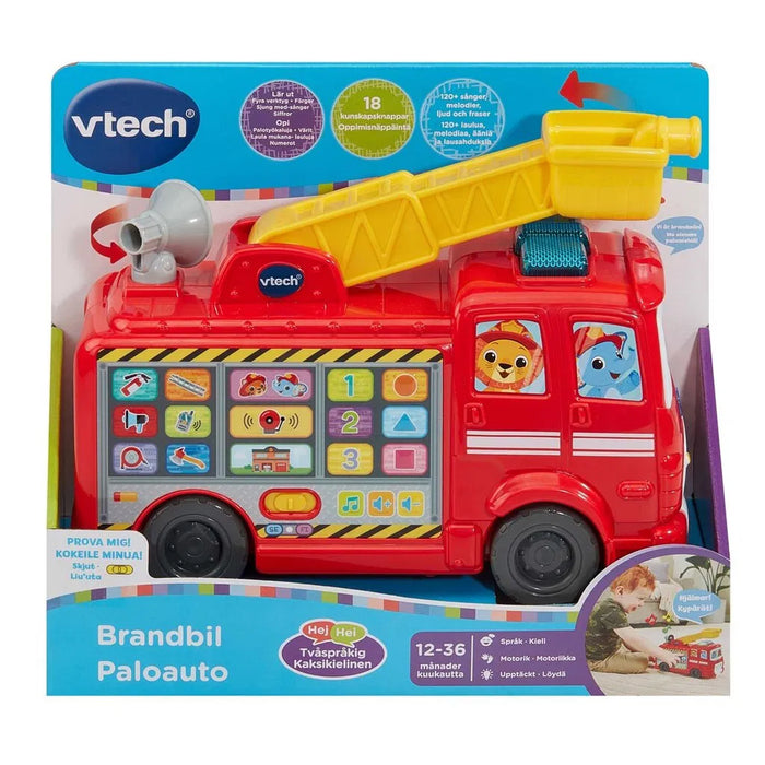 Vtech Paloauto äänillä ja valoilla (suomi/ruotsi) 12kk+