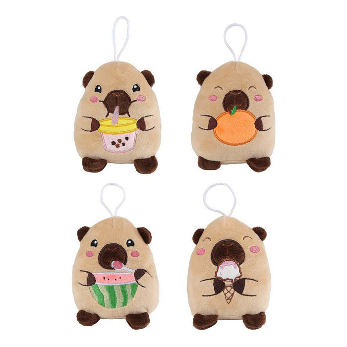 Capybara pehmolelu maskotti 14cm - lajitelma