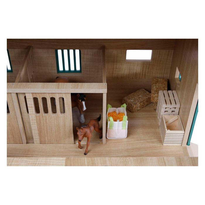 Kids Globe Hevostalli 1:24 (sopii Schleich hevosille)