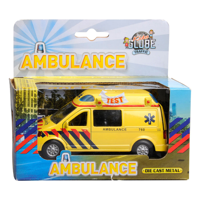 Ambulanssi valoilla ja äänillä