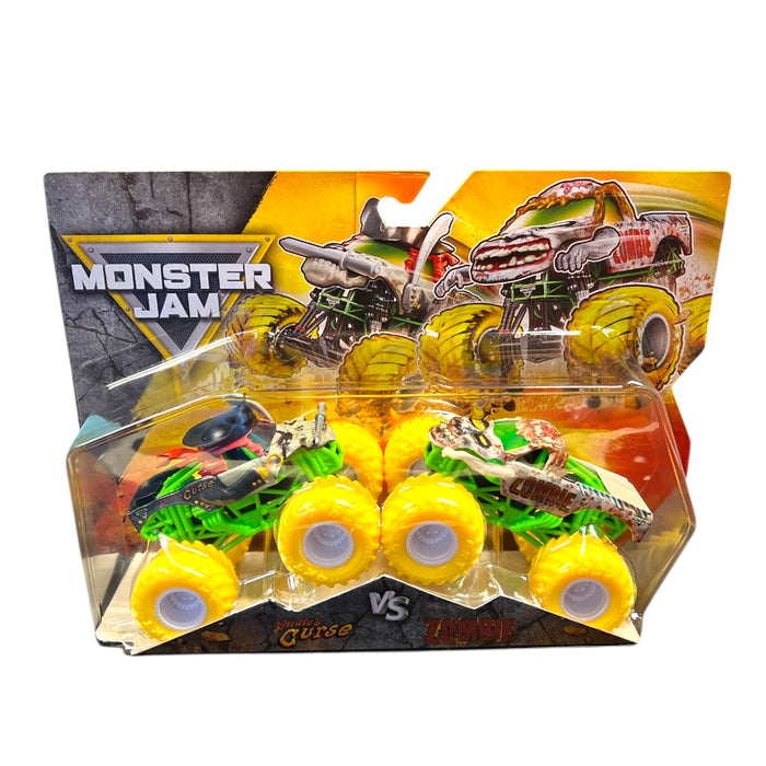 Monster Jam Pirate's Curse vs Zombie autot 2kpl
