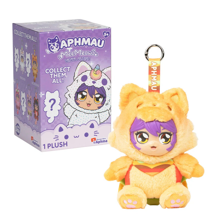 Aphmau MeeMeows Plush Bag Charm yllätys hahmo 15cm