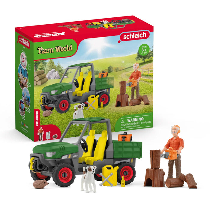 Schleich 42659 Metsänhoitaja työssään