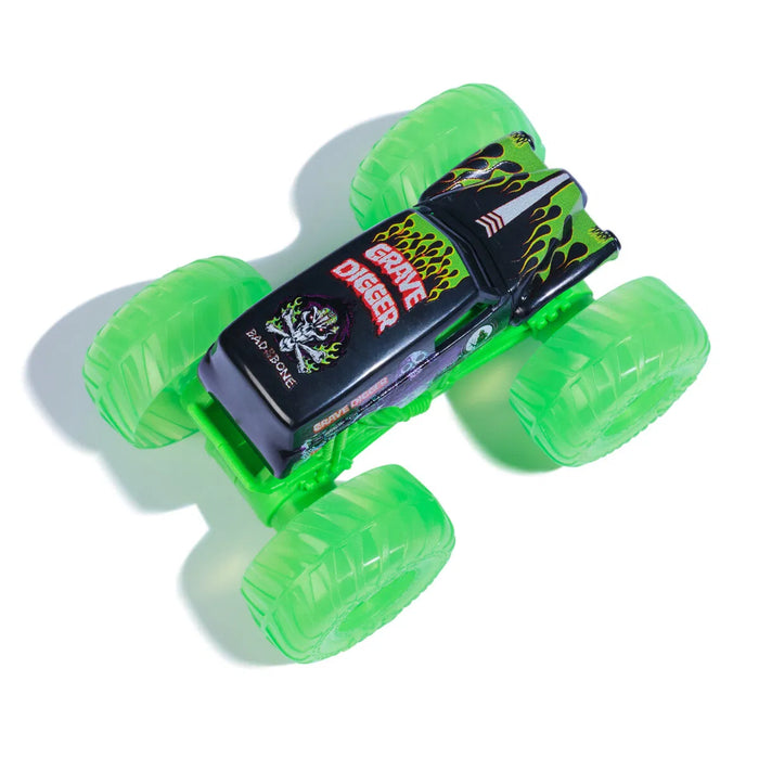 Monster Jam Lights up Grave Digger auto 1:43