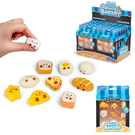 Scrunchems Squishy Buddies Bakery hahmot 9kpl
