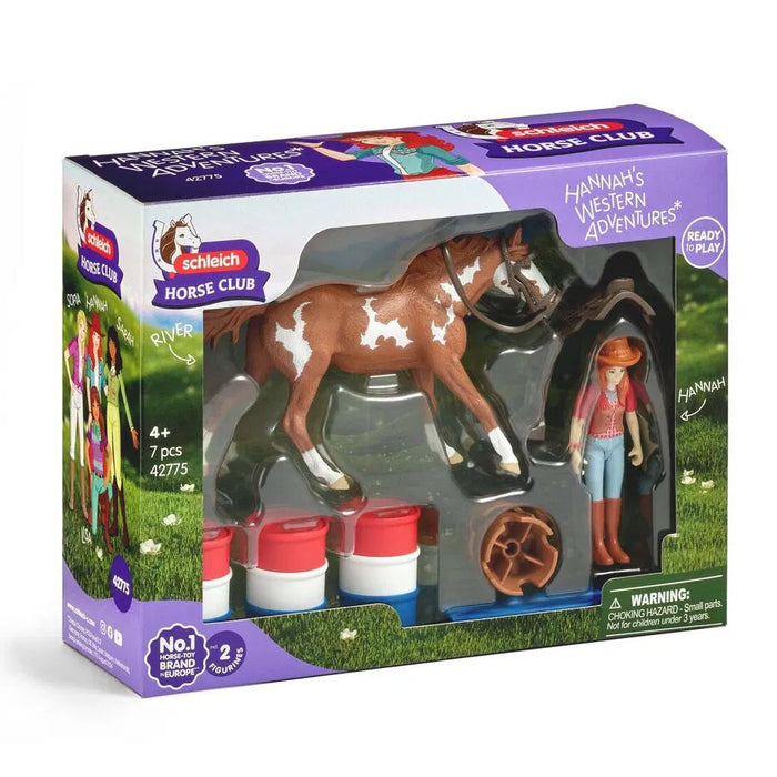 Schleich 42775 Hannah Lännenratsastus seikkailu - Ennakkotilaus