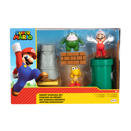 Super Mario Diorama Aavikko leikkisetti