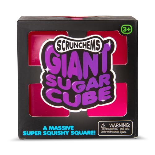 Scrunchems Giant Sugar Cube stressi lelu