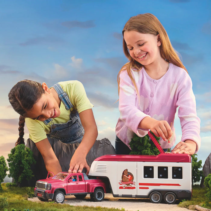 Schleich 42705 Lakeside Maasturi auto ja Hevosrekka