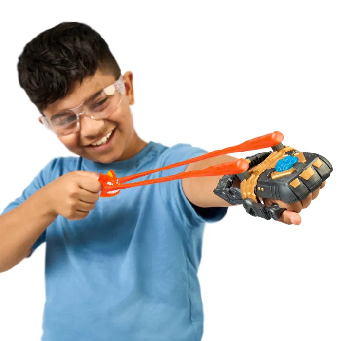 Goo Jit Zu Meteor Madness Mega Launcher -laukaisin ja hahmot