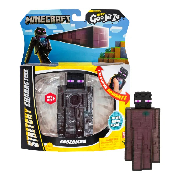 Goo Jit Zu Minecraft Enderman venyvä hahmo