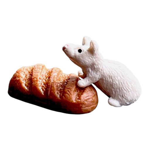 Schleich pieni hiiri ja leipä - Second Hand