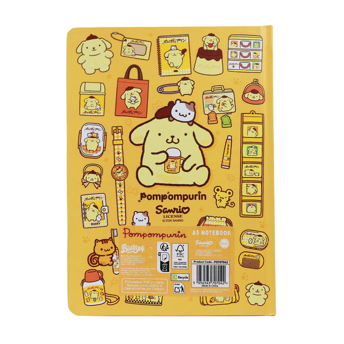 Sanrio Hello Kitty Pompompurin Vihko A5