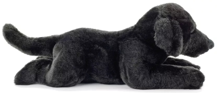 Musta Labradorinnoutaja pehmolelu 40cm