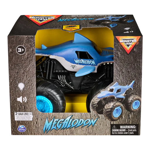 Monster Jam lights and sound Megalodon auto 1:24