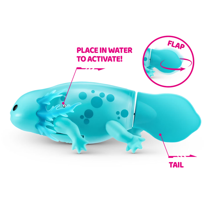 Zuru Pets Alive uiva Axolotl - turkoosi