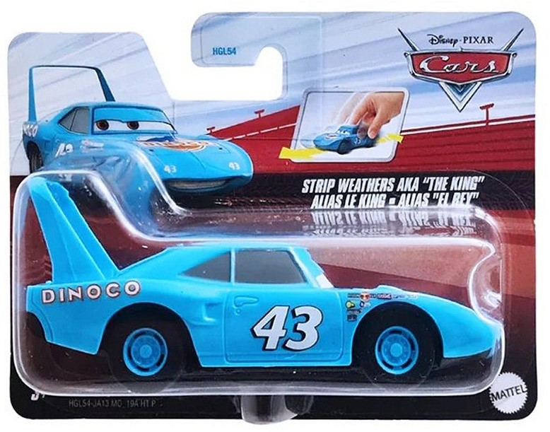 Disney Cars King pull back auto
