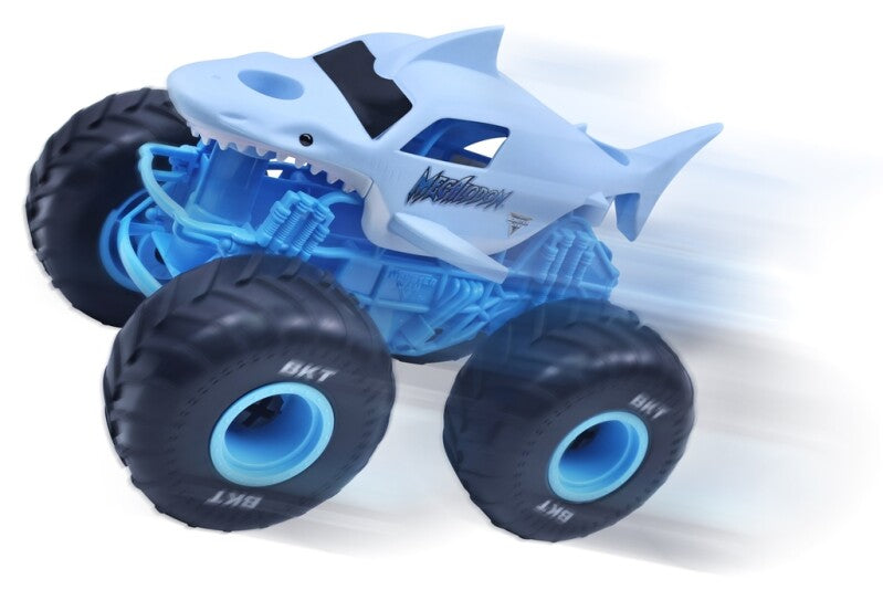 Monster Jam Mechanix 1:18 Megalodon auto - kokoa ja pura