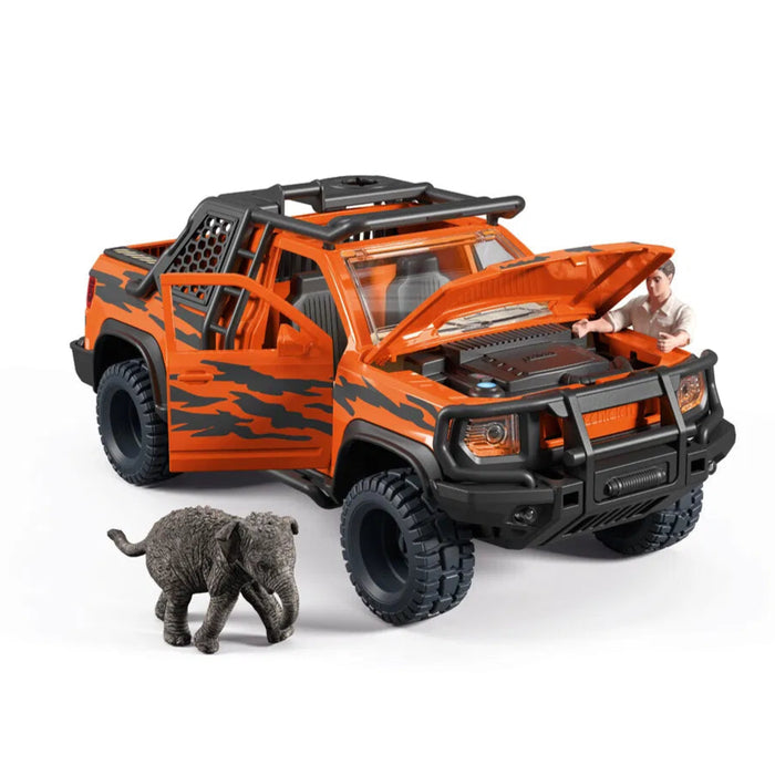 Schleich 42720 Seikkailu Jeeppi viidakossa