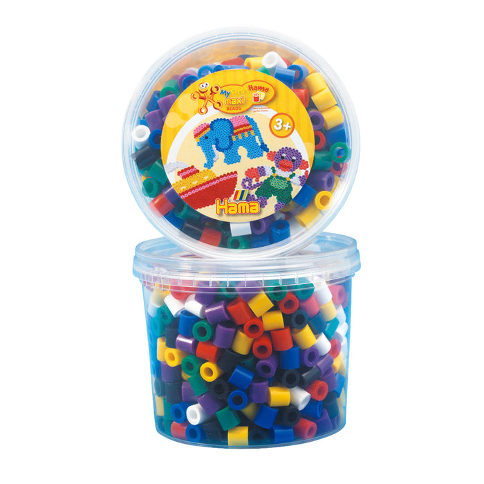 Hama helmi Maxi askartelu helmet 600kpl - perus värit