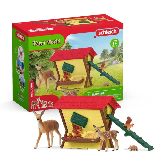 Schleich 42658 Metsäneläinten ruokintapaikka