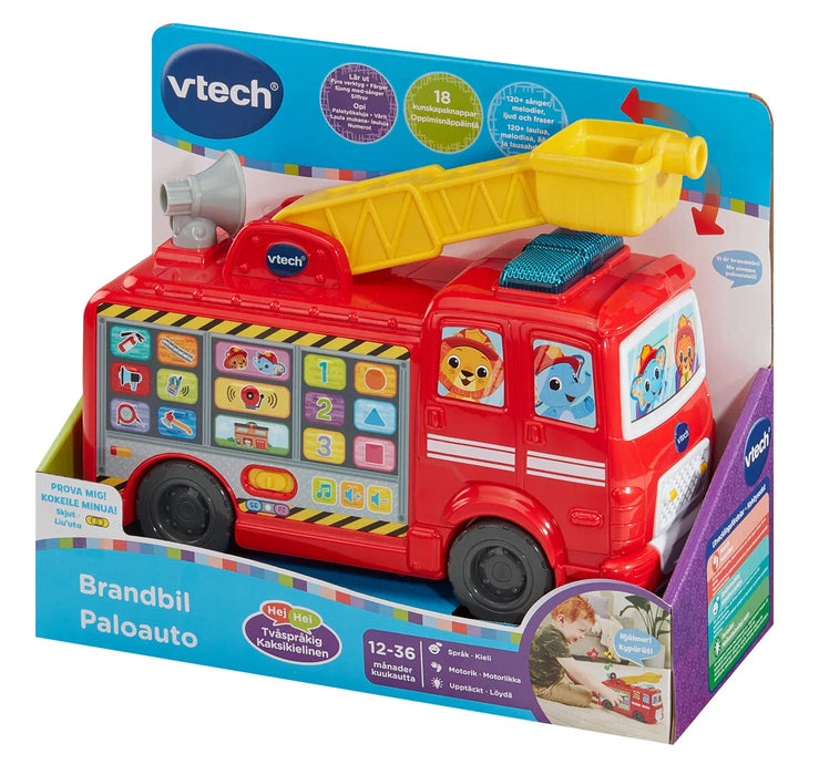 Vtech Paloauto äänillä ja valoilla (suomi/ruotsi) 12kk+