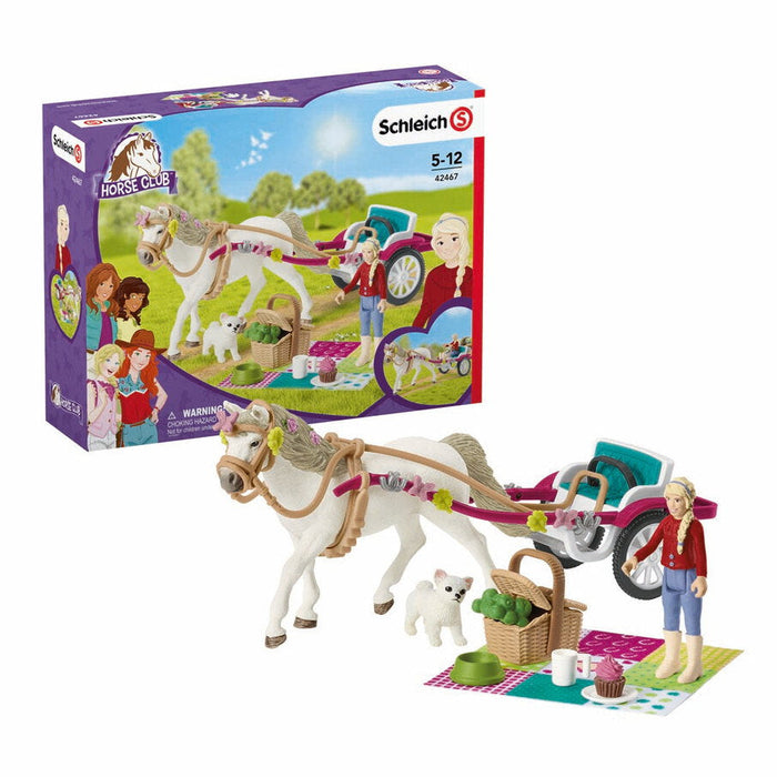 Schleich 42467 Ponikärryt ja piknik leikkisetti