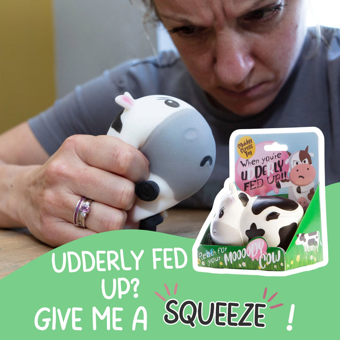 Moody Cow puristeltava Stressi fidget lelu