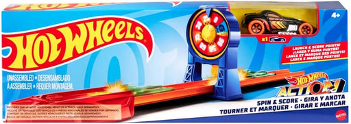 Hot Wheels Stunt Tracks Spin & Score autorata leikkisetti