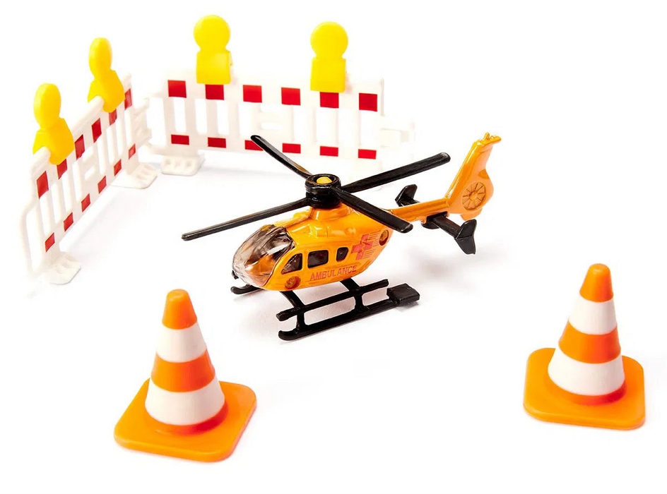 Siku 6332 Pelastus ajoneuvot 3kpl + lisätarvikkeet