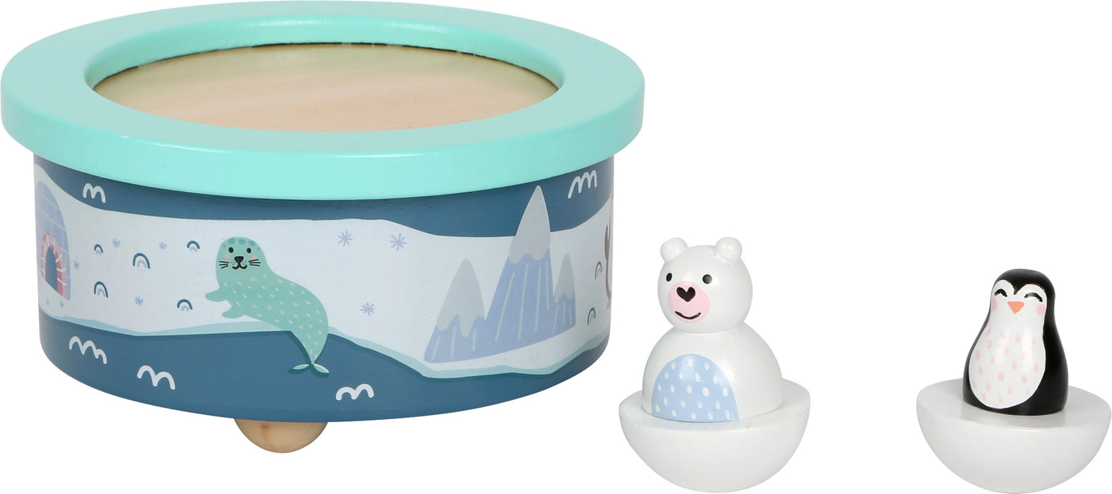 Small Foot lasten soittorasia - jääkarhu ja pigviini