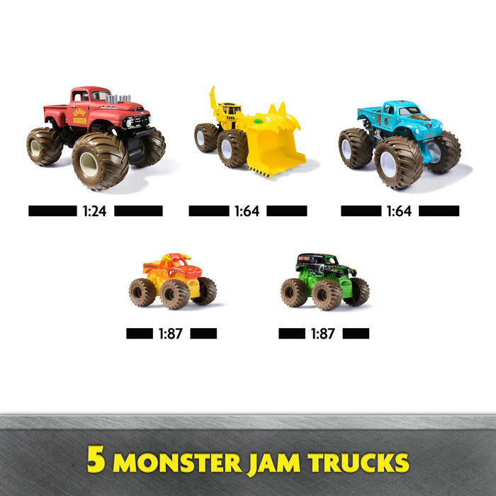 Monster Jam Country Jams pakkaus 5kpl