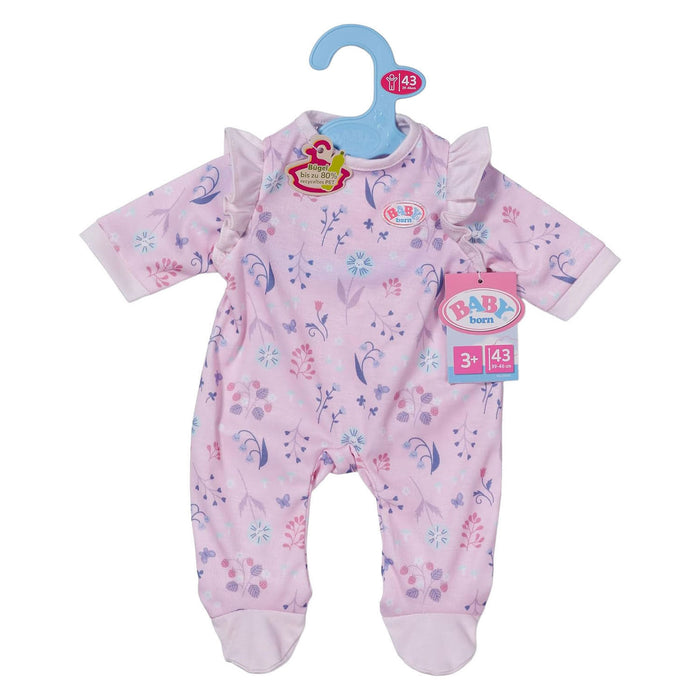 Baby Born nuken vaaleanpunainen Potkupuku 43cm