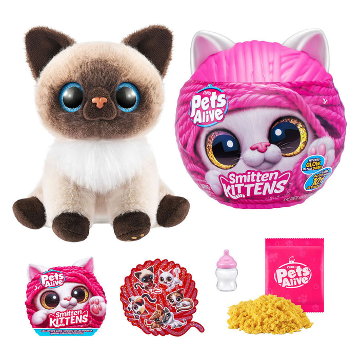 Zuru Pets Alive Smitten Kittens interaktiivinen yllätys kissa