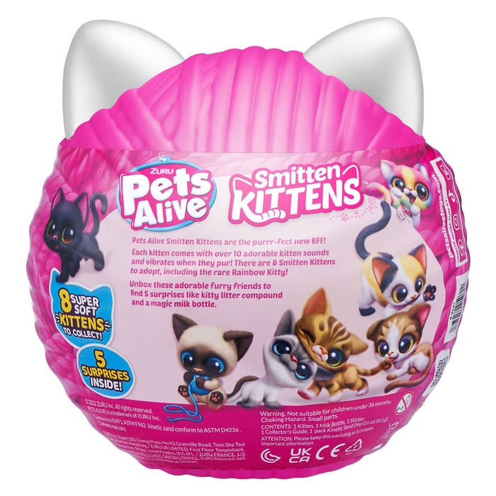 Zuru Pets Alive Smitten Kittens interaktiivinen yllätys kissa