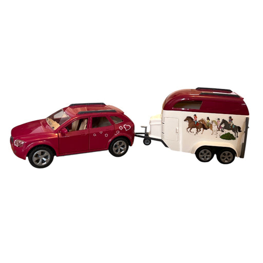 Schleich Auto ja hevostraileri - Second Hand